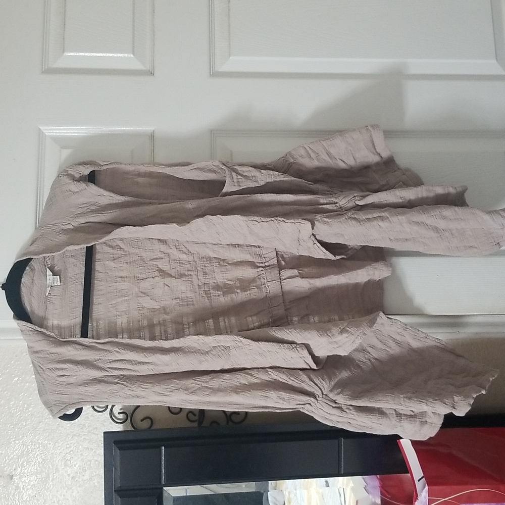 Vest oatmeal color